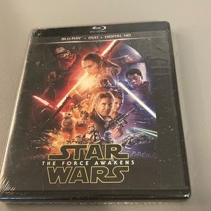 Star Wars The Force Awakens NEW Sealed Blu Ray DVD